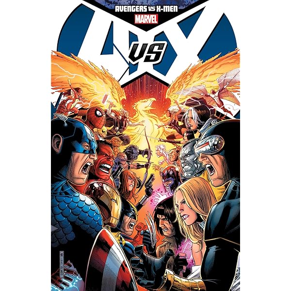 AVX アベンジャーズ VS X-MEN 4巻 邦訳アメコミ ヴィレッジブックス AVX：アベンジャーズ VS X-MEN ROUND1 (MARVEL